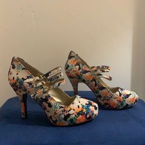 Floral Heels